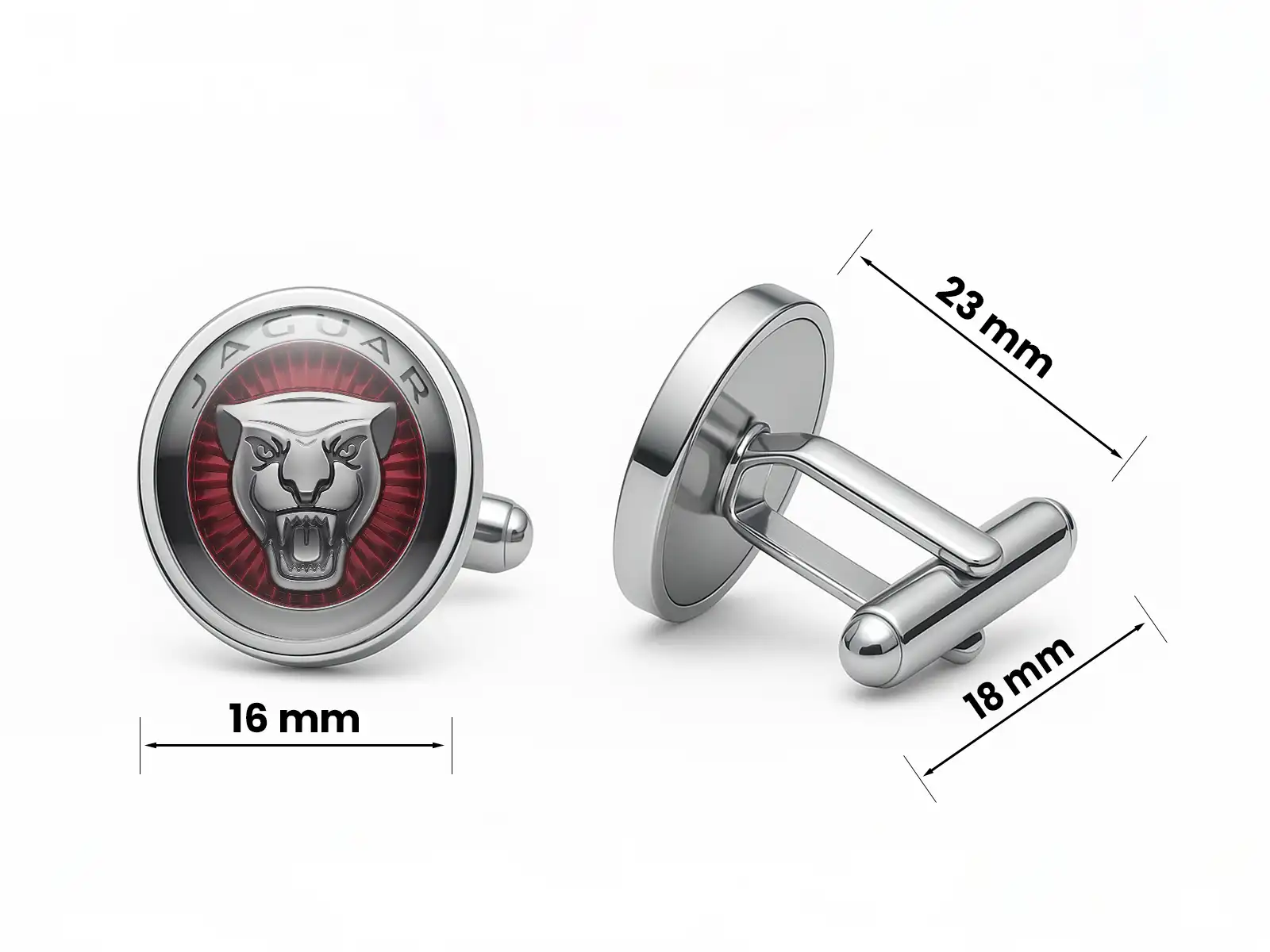 Jaguar Gemelli Formali Moda Uomo Stile Durevole Universale